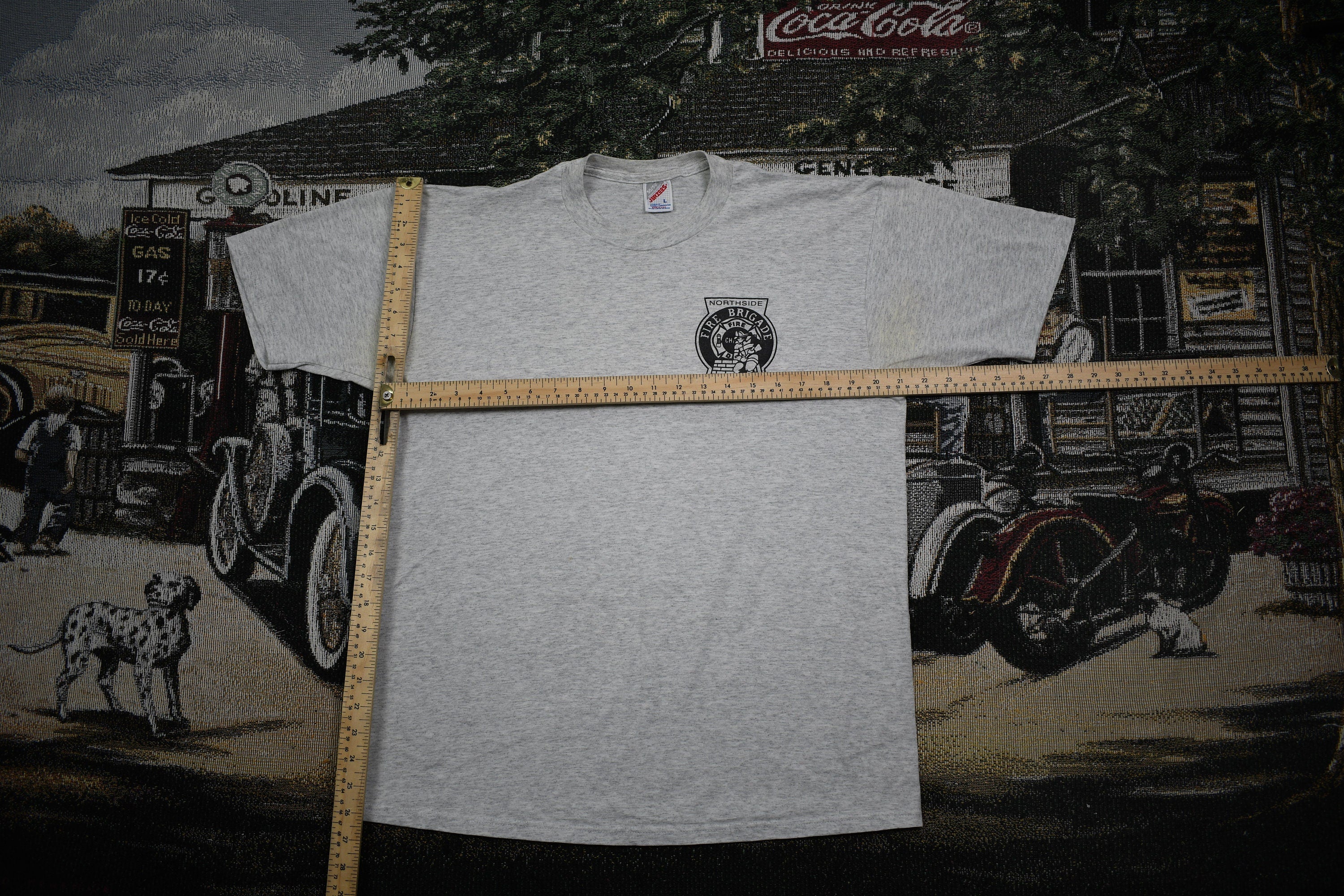 Vintage 1990s Northside Fire Brigade Graphic T Shirt