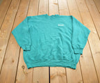 Vintage 1990s Wing Embroidered Crewneck Sweatshirt Made In USA