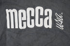 Vintage 1990s Mecca Embroidered Quarter Zip Hip Hop Sweatshirt Mens L