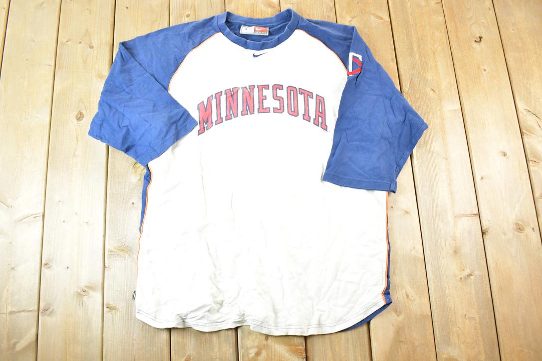 Vintage Y2K Nike Team Minnesota Graphic T-Shirt Men's L