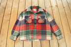 Vintage 1970s Cockatoo Wool Flannel Shirt Men's Medium