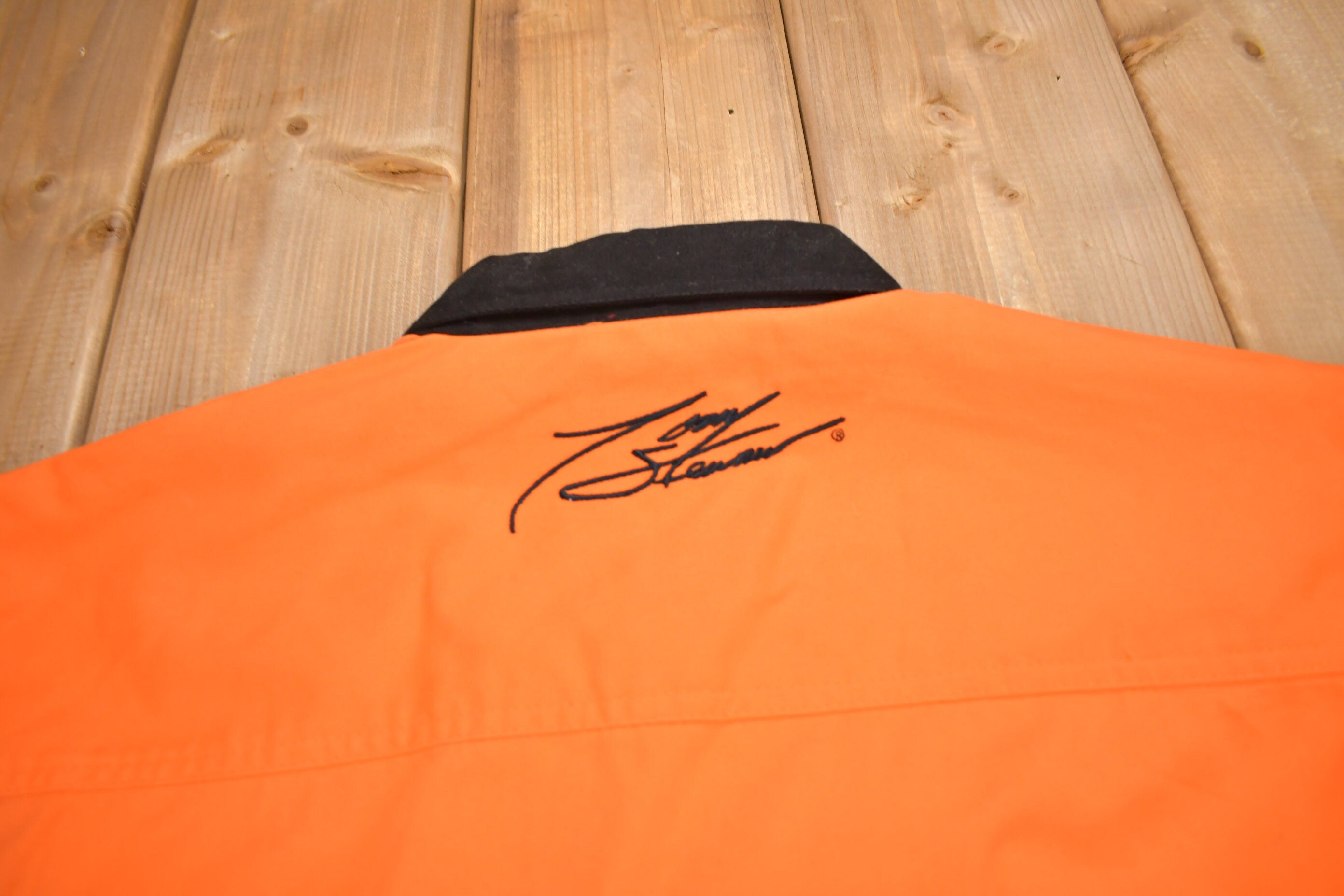 Vintage 2002 Deadstock Tony Stewart Home Depot NASCAR Pit Crew Shirt