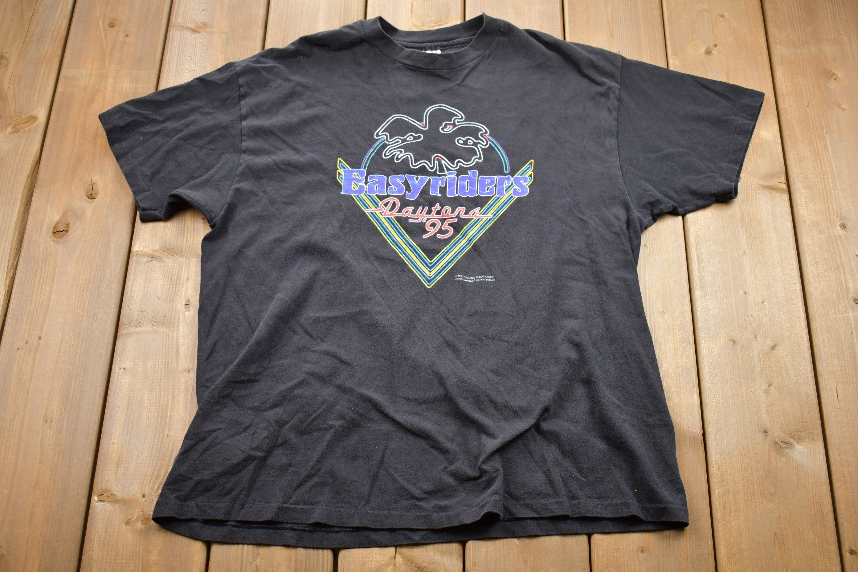 Vintage 1995 Easyriders Daytona Graphic T-Shirt