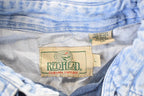 Vintage 1990s Red Head Quarter Button Up Shirt Mens L