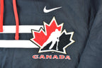Vintage 1990s Nike Hockey Canada NHL Hockey Hoodie Sweatshirt