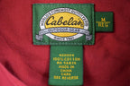 Vintage 1990s Embroidered Cabela's Outdoor Gear Casual Button Up Shirt