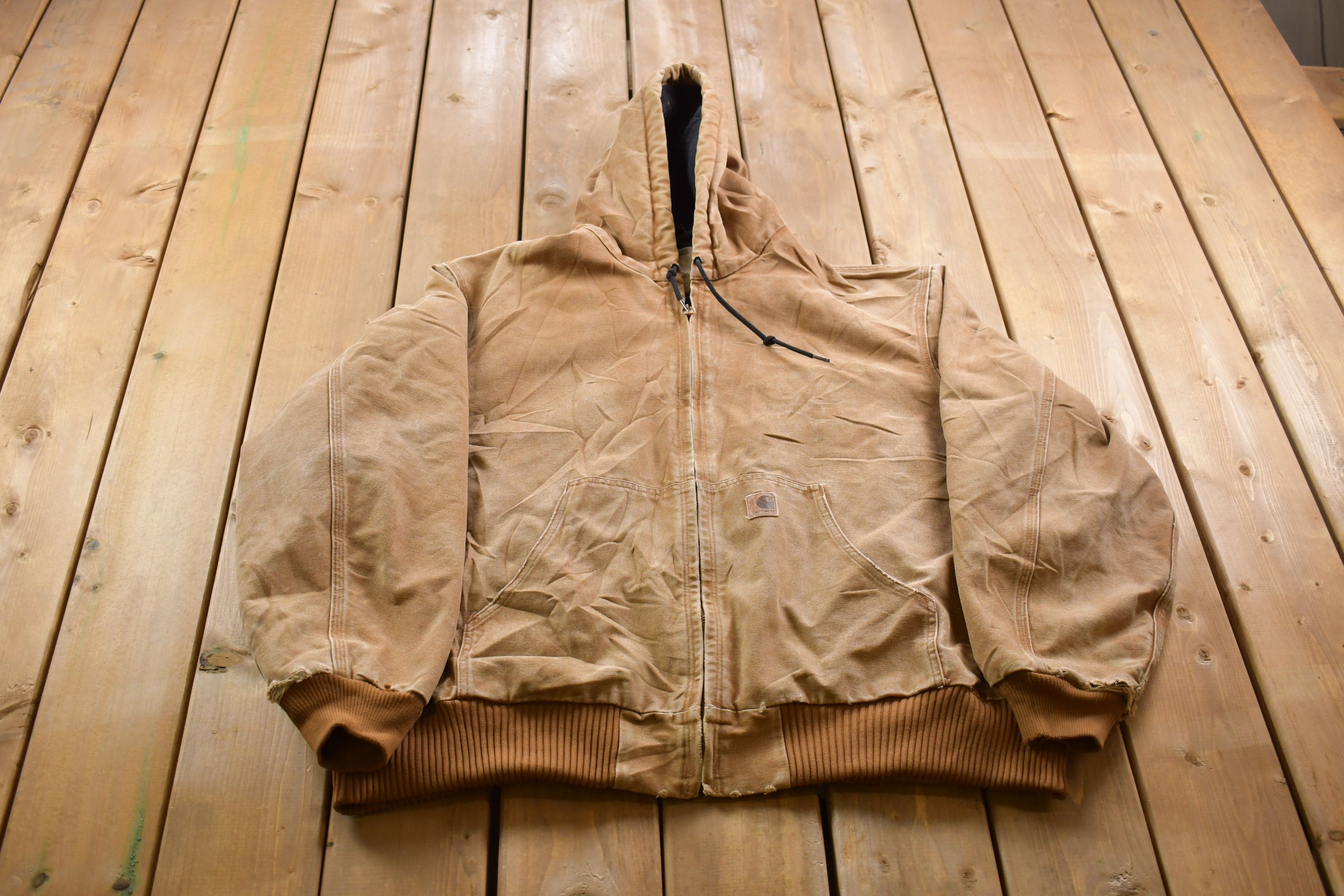 Vintage 1990s Naturally Distressed Carhartt Active Jac