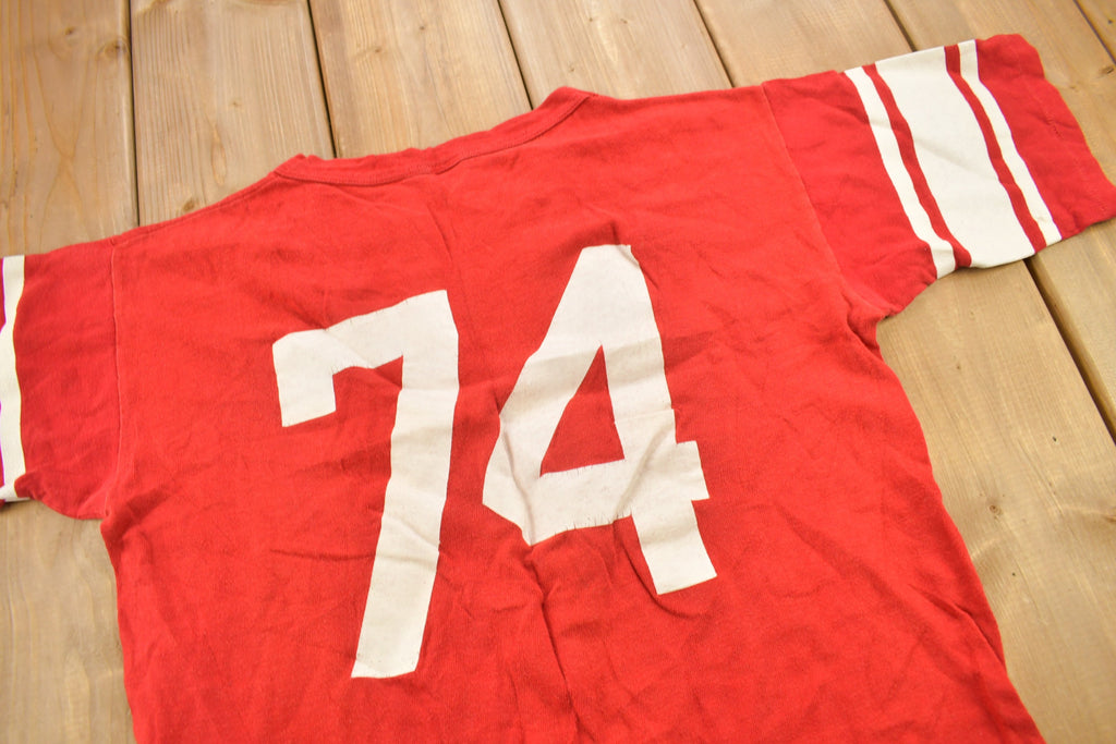 Vintage 1974 Big Red Machine Country Jersey Style Champion T Shirt