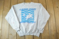 Vintage 1990s Carpe Diem Seas The Day Turtles Crewneck Sweatshirt