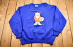 Vintage 1980s Viking Graphic Raglan Crewneck