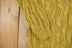 Vintage 1990s Gitano Cable Knit Turtleneck Sweater /