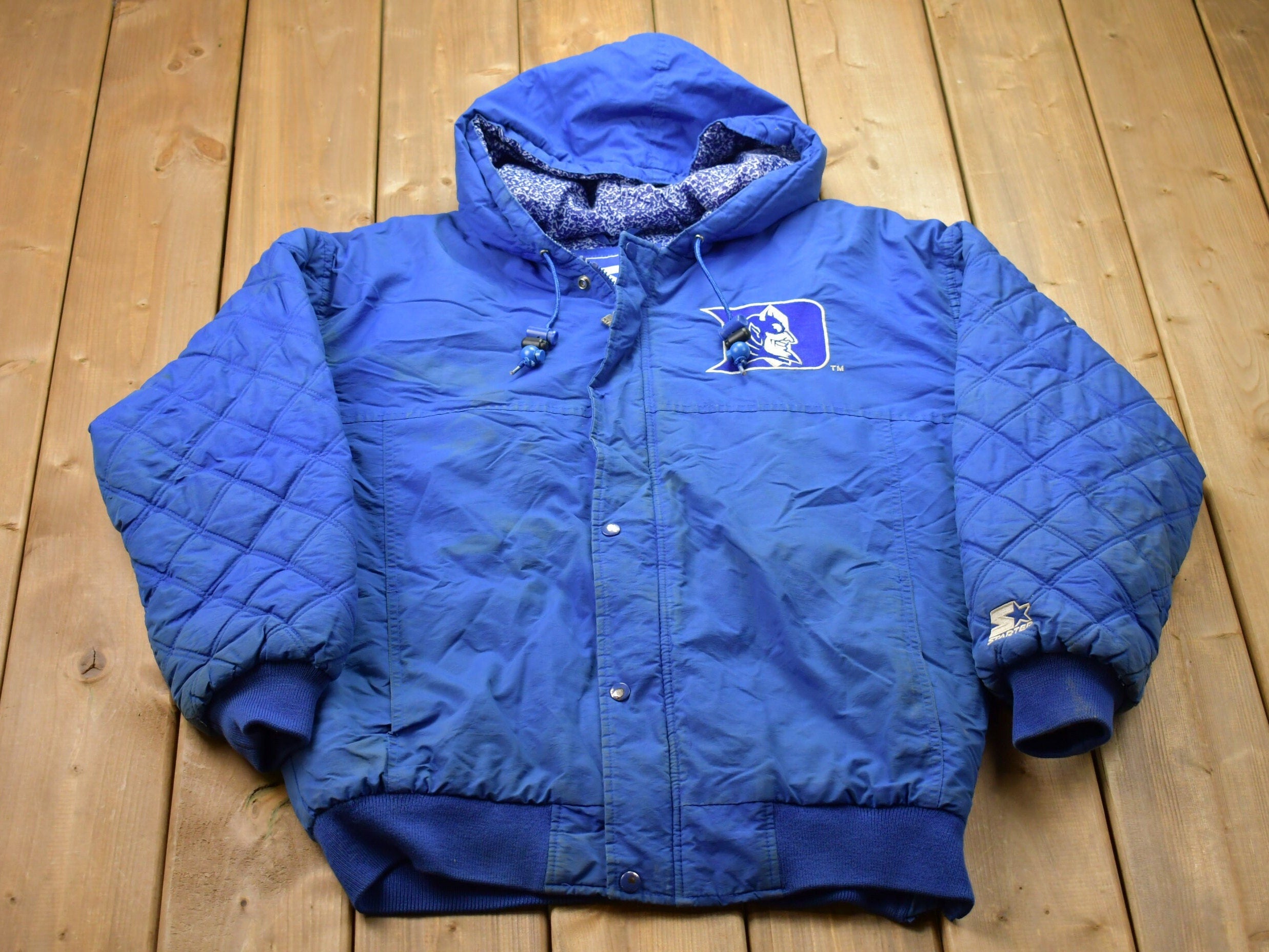 Vintage 1990s Starter Full Zip Puffer Jacket