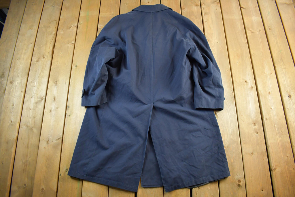 Vintage 1980s Full Length Trench Coat Men's XL