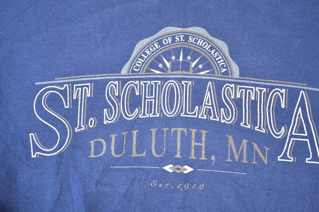 Vintage 1990s St Scholastica Jansport Souvenir Crewneck Sweatshirt Made In USA