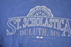 Vintage 1990s St Scholastica Jansport Souvenir Crewneck Sweatshirt Made In USA