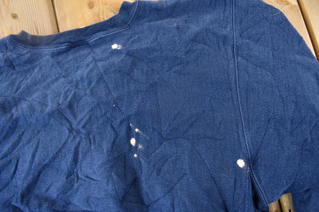 Vintage 1990s Mercersburg Champion Reverse Weave Crewneck Sweatshirt / Made In USA / Heavy Weight / 90s Champion