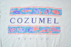Vintage 1990s Cozumel Mexico Souvenir T-Shirt Mens L