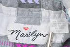 Vintage 1990s Marilyn Patterned Button Up Shirt
