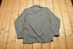 Vintage 1990s I Miller Button Up Check Pattern Shirt