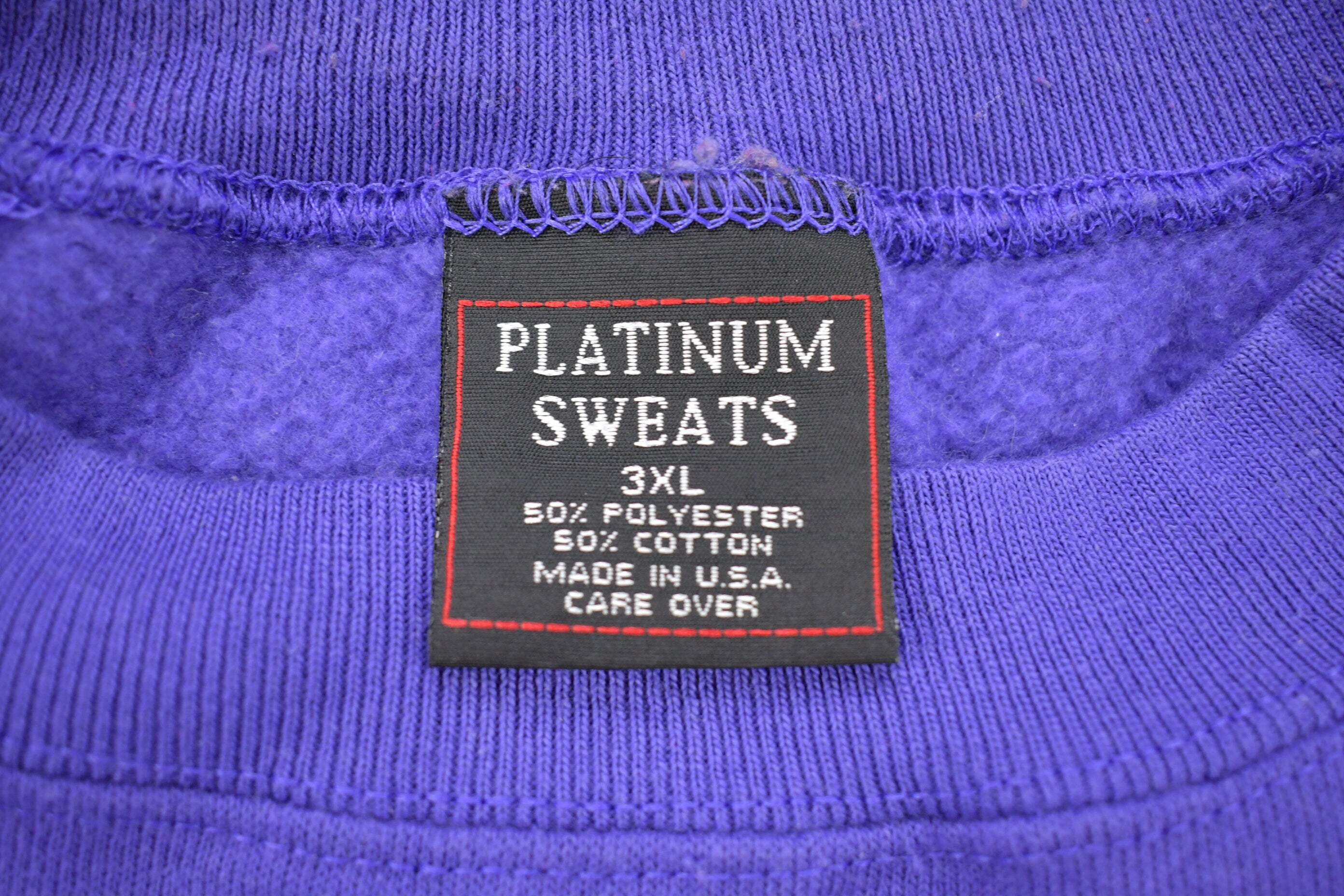 Vintage 1990s Platinum Sweats Crewneck Sweatshirt