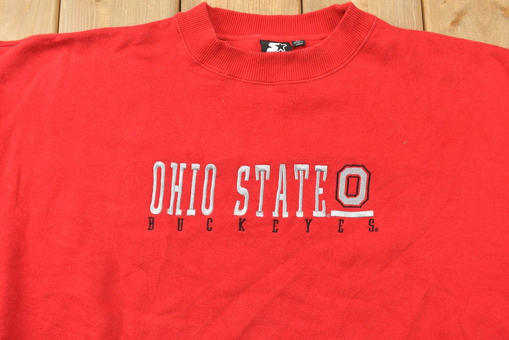 Vintage 1990s Ohio State University Buckeyes Collegiate Starter Crewneck