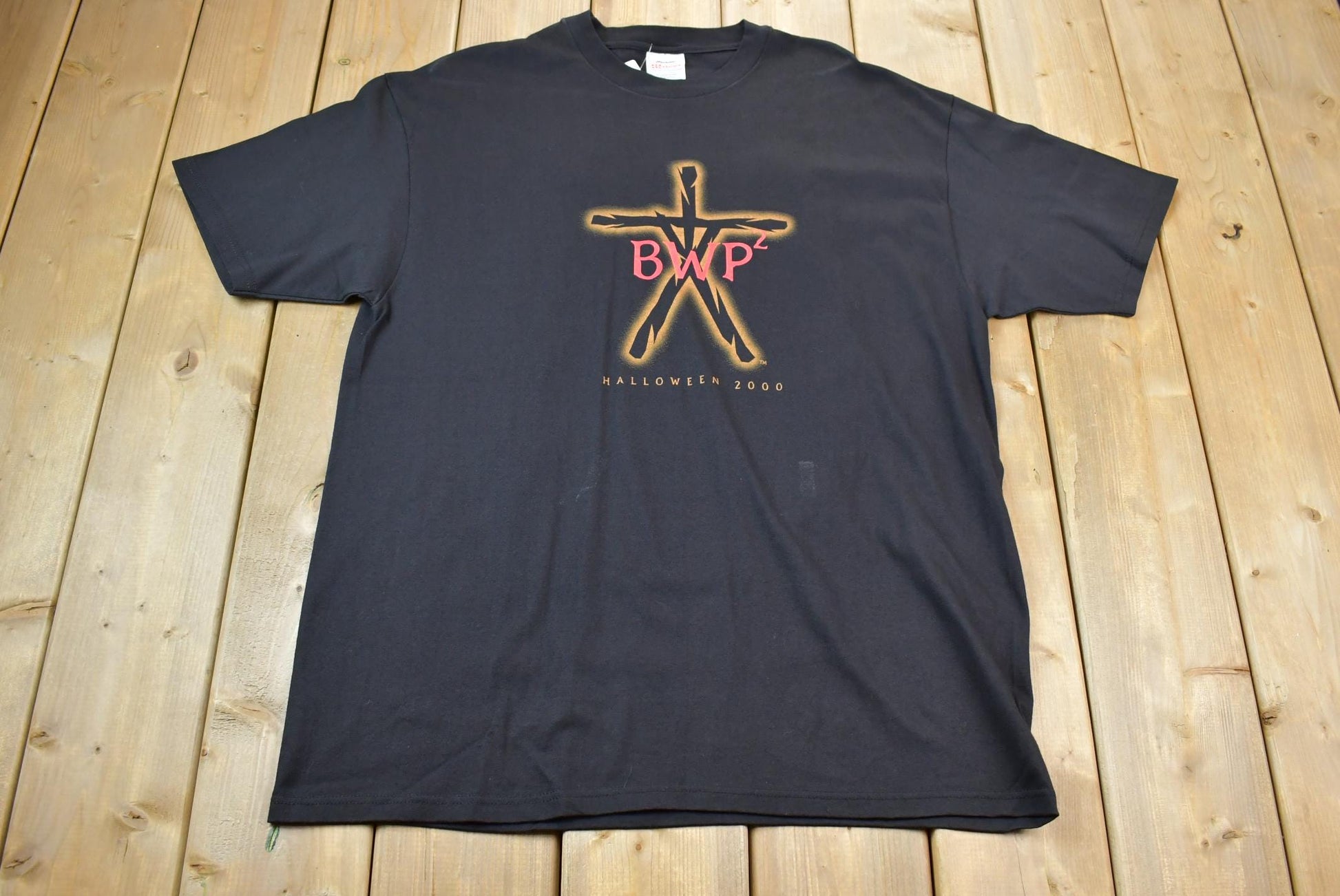 Vintage 2000 The Blair Witch Project 2 Movie Promo T-shirt