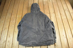 Vintage 2000s Carhartt Hooded Sherpa Lined Jacket Mens XL