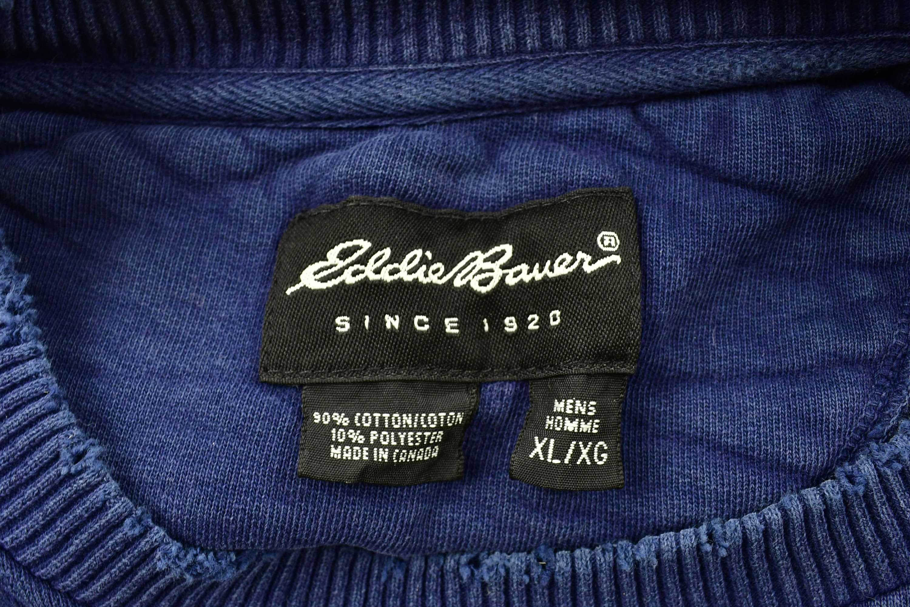 Vintage 1990'S Eddie Bauer Blank Crewneck Sweatshirt