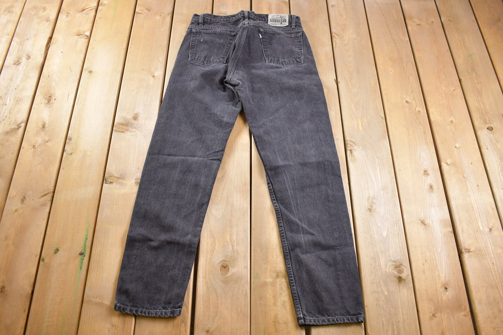 Vintage 1990s Straight And Narrow Silver Tab Levi's Jeans Size 30 x 29.5
