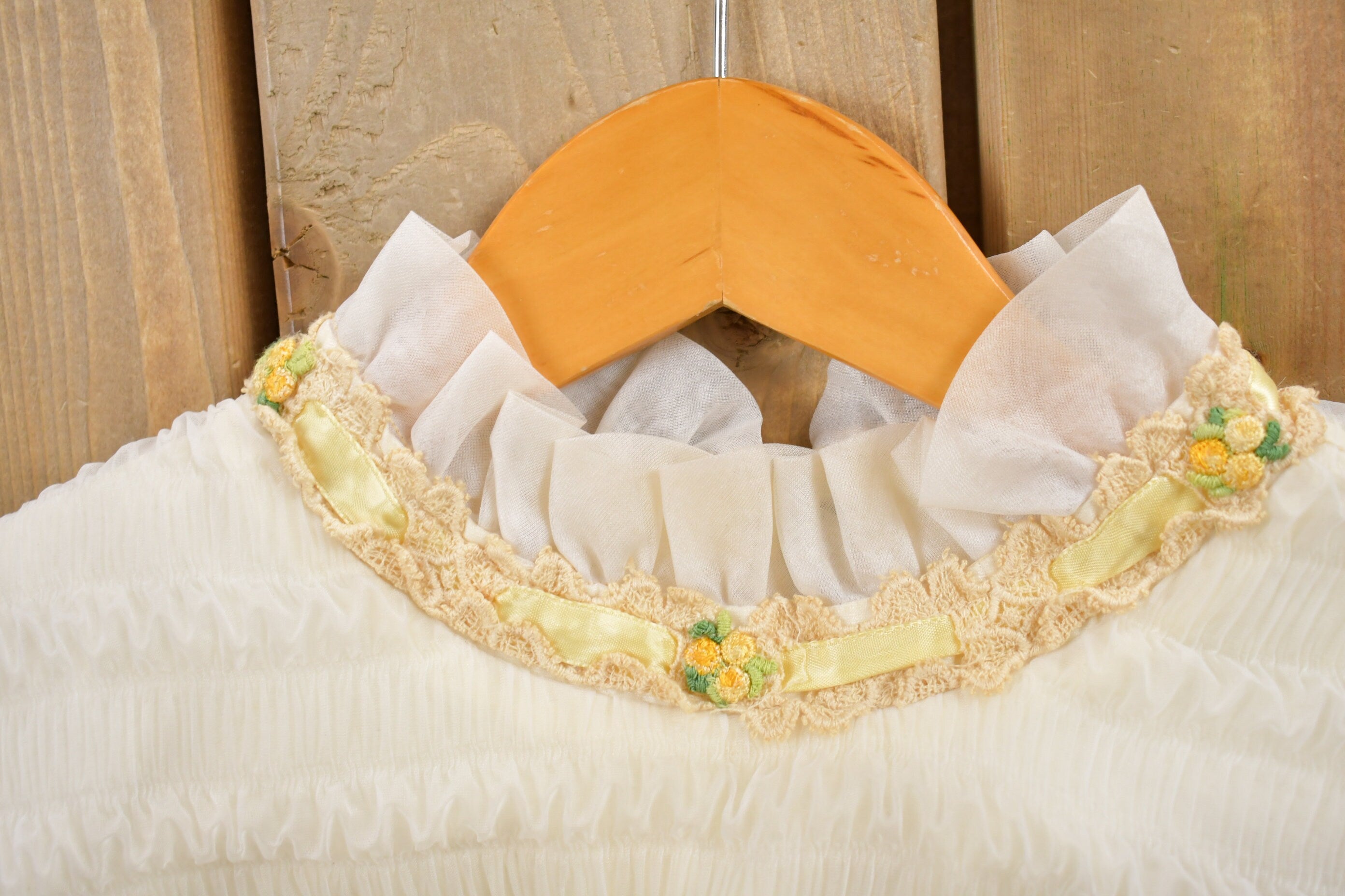 Vintage 1950s Prairie Dress