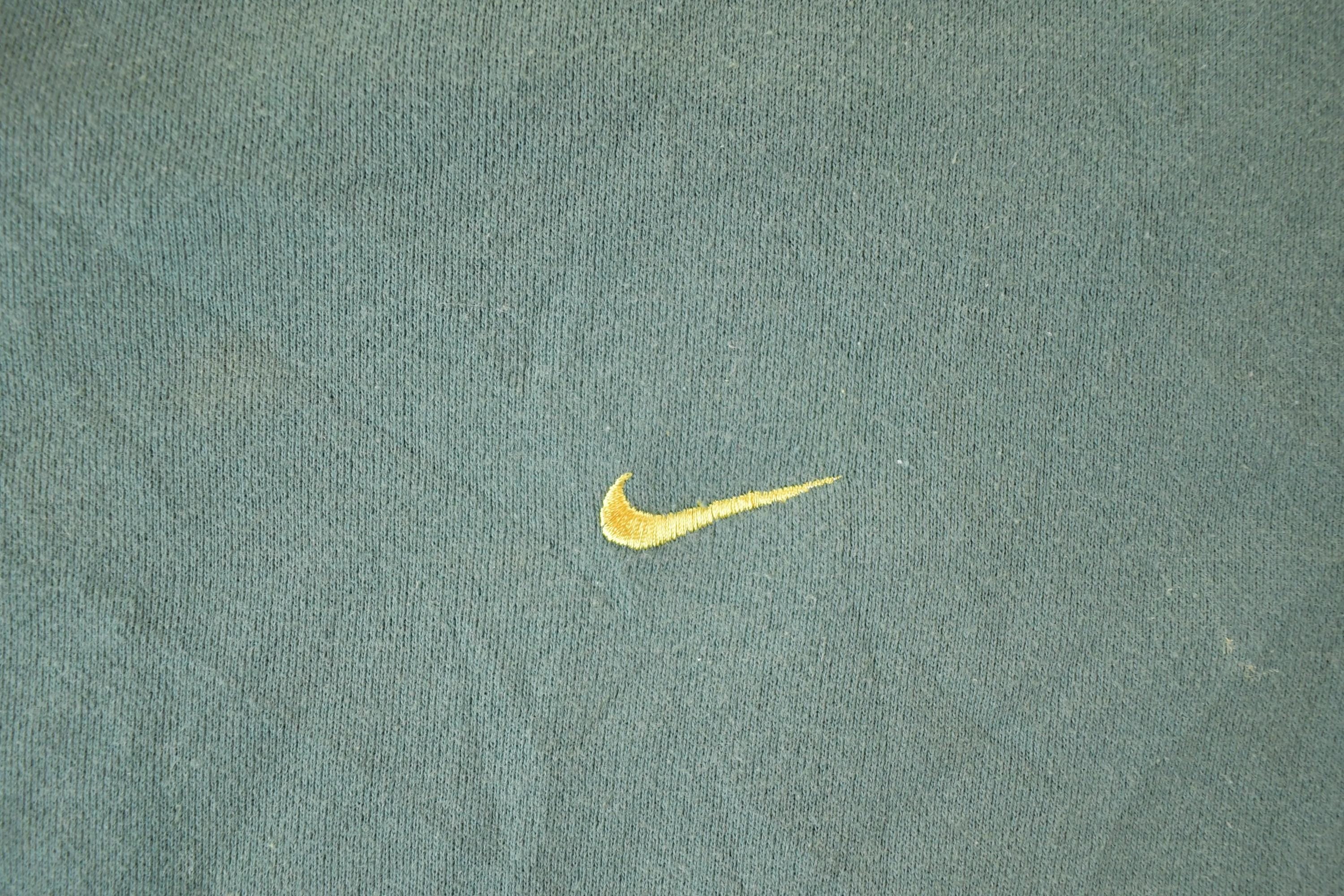 Vintage 1990s Nike Embroidered Mini Swoosh Crewneck Sweatshirt