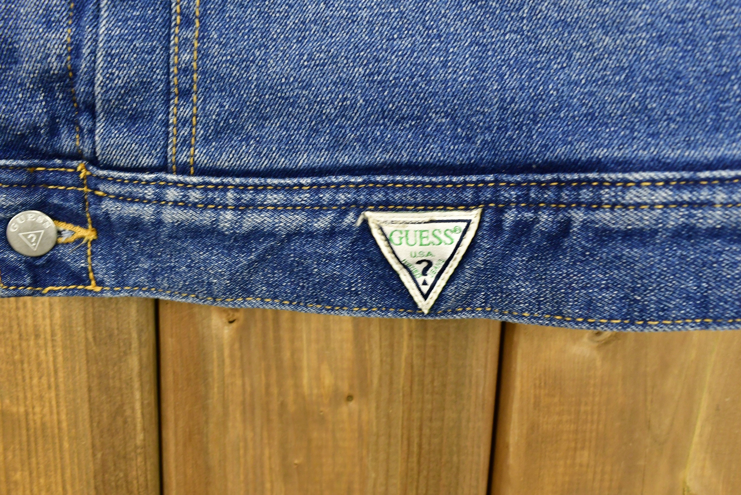 Vintage 1990's Guess Jeans Denim Jacket