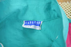Vintage 1980s Cape Cod Sportswear Colour Block Windbreaker Jacket