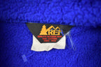 Vintage 1990s Blank Blue REI Fleece Sweater