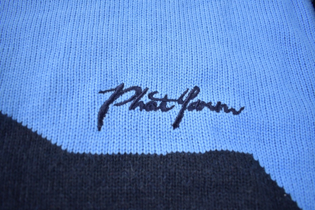 Vintage 2000s Phat Farm Embroidered Knit Crewneck Sweater Size XL