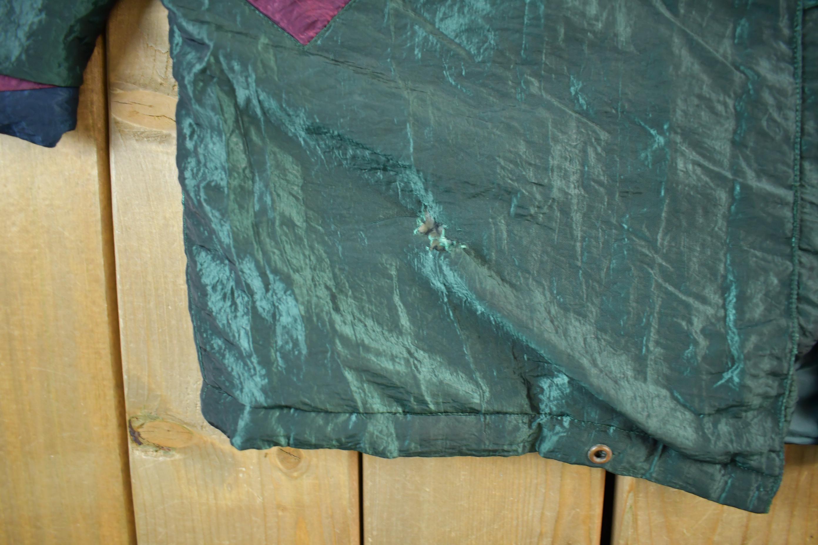 Vintage 1980s Current Seen Embroidered Abstract Jacket Womens Small