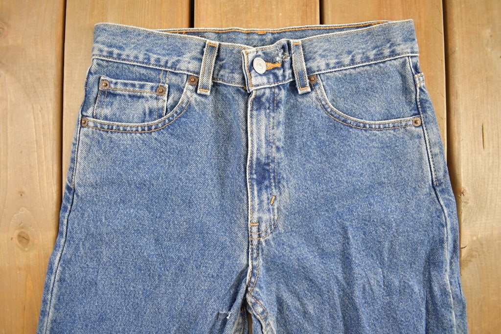 Vintage 1990s Levi's 514 Red Tab Denim Jeans Size 28 x 29.5