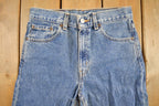 Vintage 1990s Levi's 514 Red Tab Denim Jeans Size 28 x 29.5