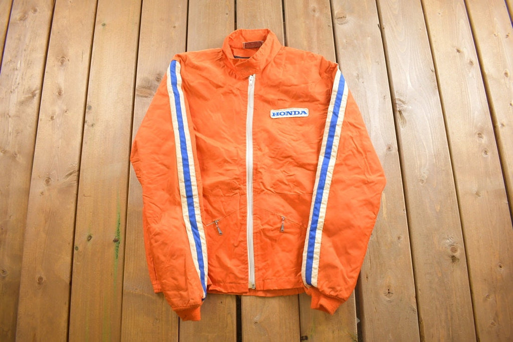 Vintage 1970s Honda Motor Company Racing Jacket