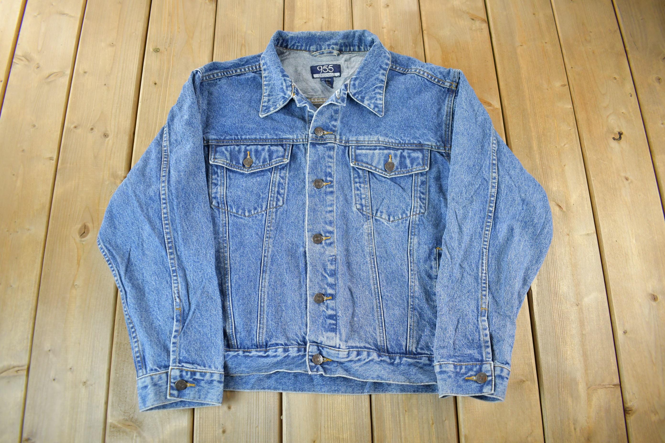 Vintage 2000s 955 Originals Denim Jean Jacket Men's M-L
