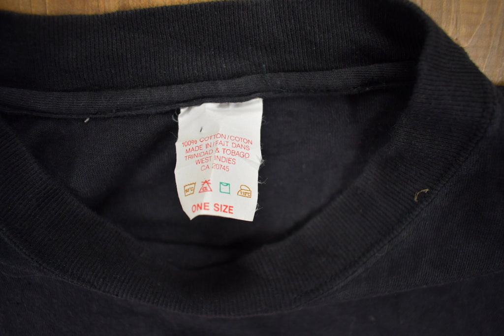 Vintage 1990s Dog Collar And Bone Graphic T-Shirt  Streetwear  Retro  Single Stitch  Made In USA  90s Graphic Tee