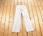 Vintage 1990s Parasuco Deadstock Jeans Size 26x32 / Embroidered / Fashion / Streetwear / Vintage Pants / Y2k Parasuco
