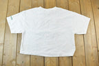 Vintage 2001 Earth Day Single Stitch Cropped T-Shirt