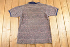 Vintage 1990s Nautica Boating Quarter Button Shirt Men's M / Preppy Button Up / 90's Dress Shirt