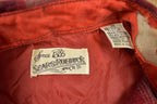 Vintage 1990s Sears Roebuck Plaid Flannel Button Up Shirt