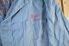 Vintage 1950s 1960s Reynolds Garage Mechanic Shop Coat Light Jacket Men's 44