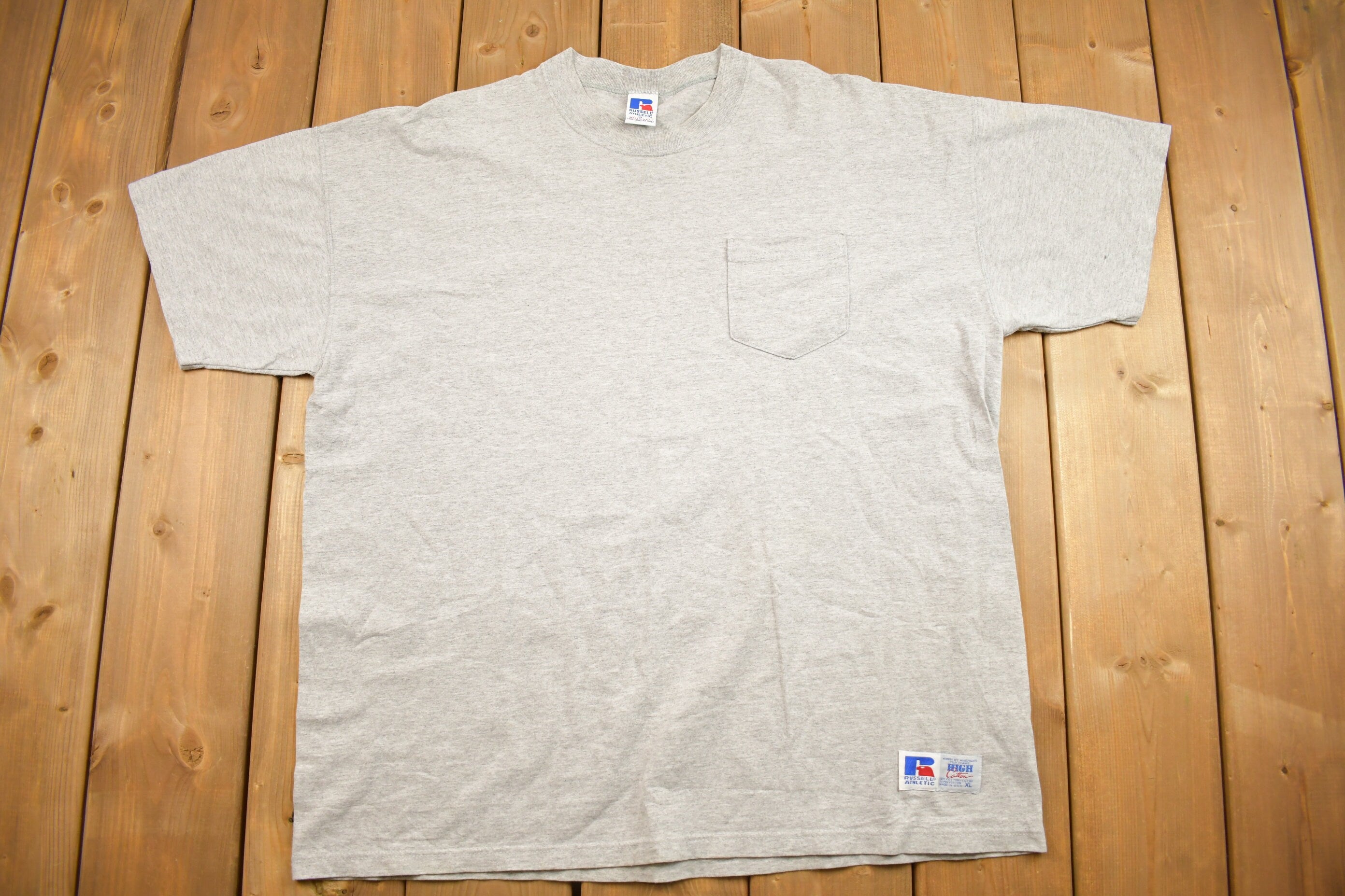 Vintage 1990s Russel Athletic Blank T Shirt