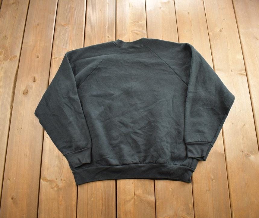 Vintage 1990s Fruit Of The Loom Teddy Bear Crewneck Sweatshirt Made In USA