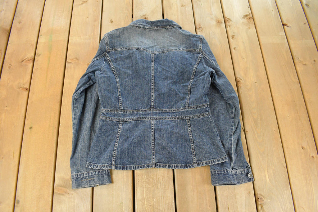 Vintage Y2K DKNY Denim Trucker Jean Jacket Women's Small