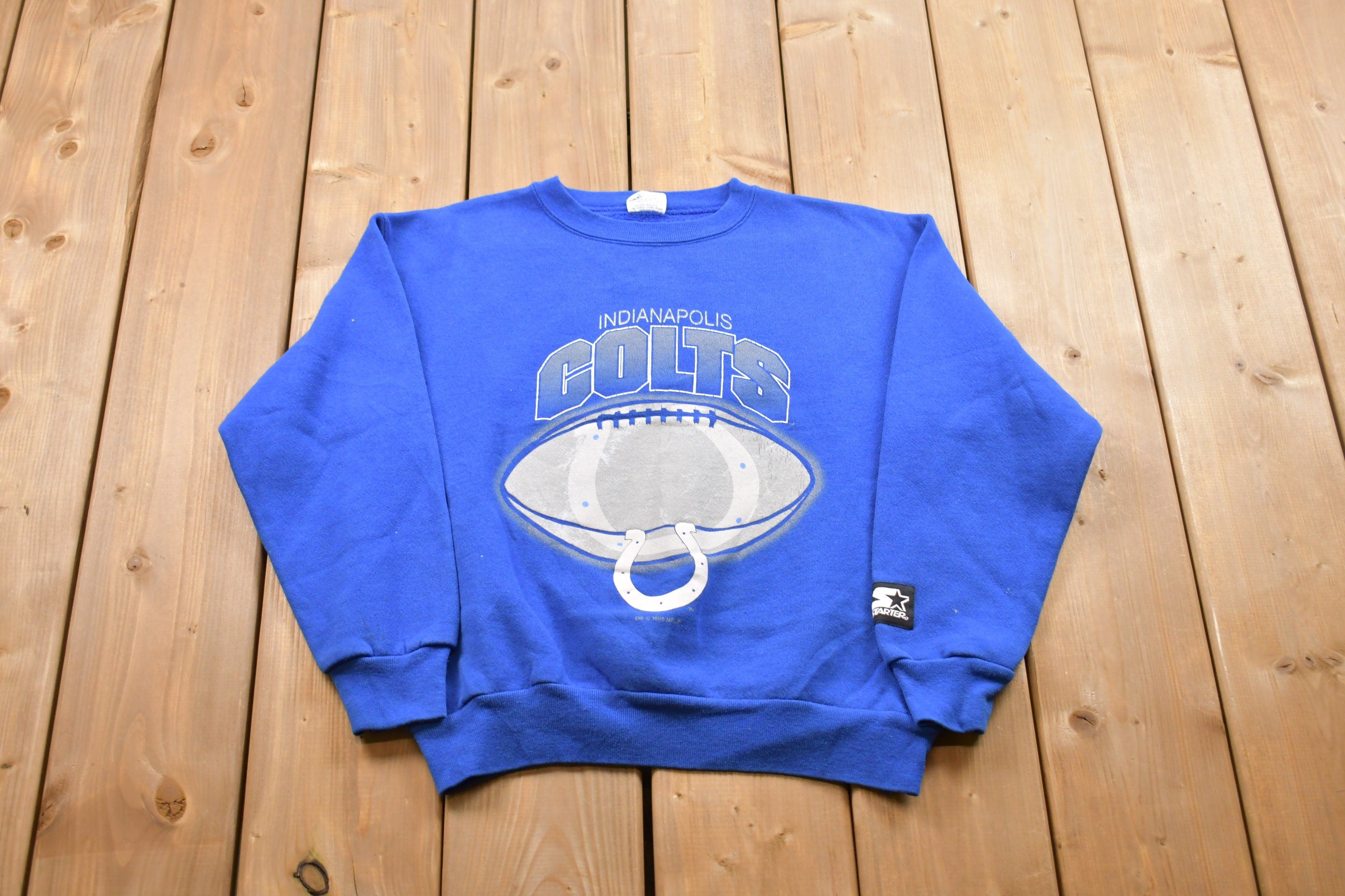 Vintage 1996 Indianapolis Colts Starter NFL Crewneck Sweatshirt